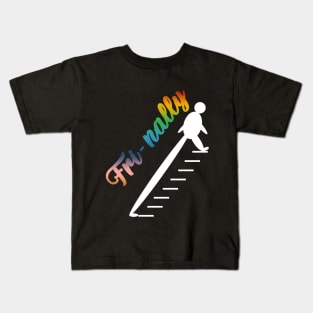 Frinally - Friday meme Kids T-Shirt